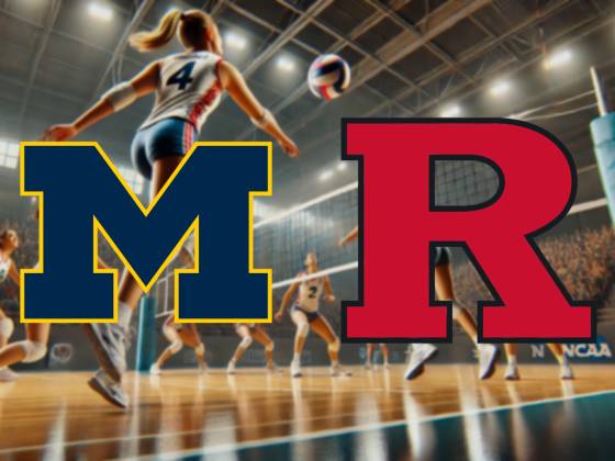 Michigan Wolverines at Rutgers Scarlet Knights Women's Volleyball